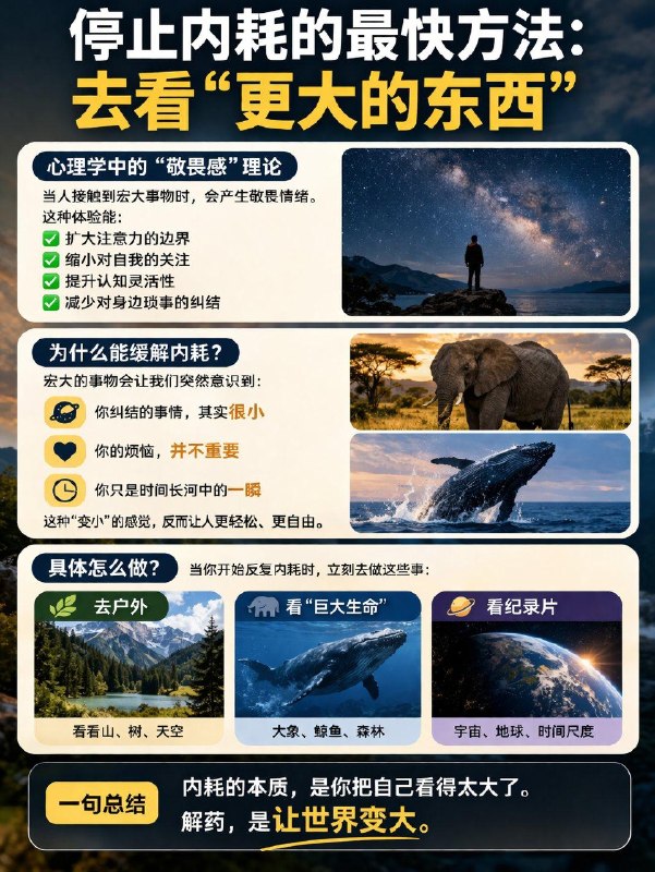 「一个迅速缓解内耗的技巧」