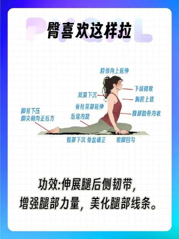 「健康科普：百练不如多拉伸 日常推荐的8个动作」运动结束别忘了做这一组，八个动作，拉伸全身