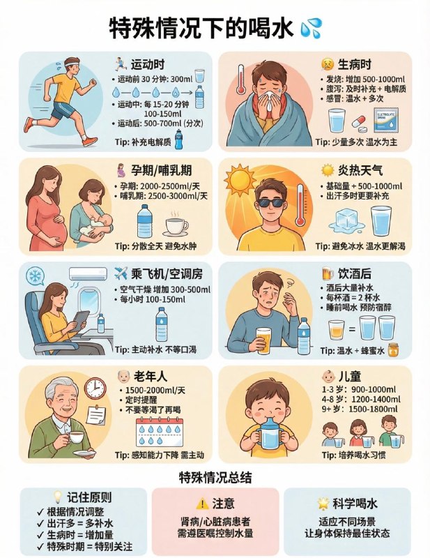 你今天多喝水了吗?