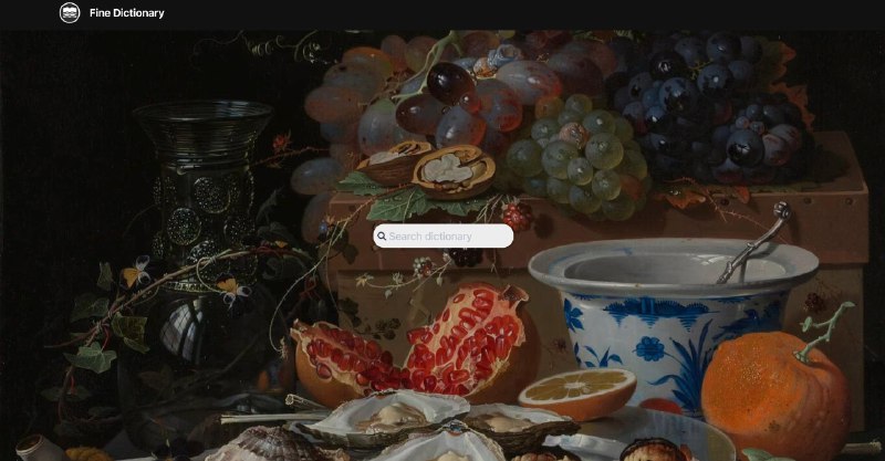 一个小众充满文艺范的英语词典网站：FineDictionary通过文艺复古的插图和丰富的例句，趣味知识，引语等等帮助你吃透英语词汇