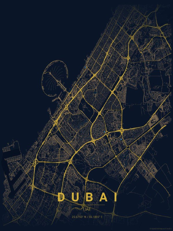 想给自己喜欢的城市生成一张地图海报挂在墙上，网上找到的要么风格单一，要么定制起来麻烦，还得付费