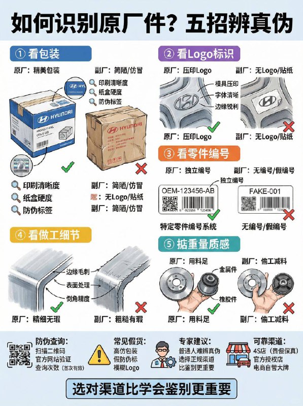 原厂件vs副厂件：差价5倍怎么选？很多车友去修车，技师总会问：“要原厂的还是副厂的？” 看着几倍的差价，心里直犯嘀咕