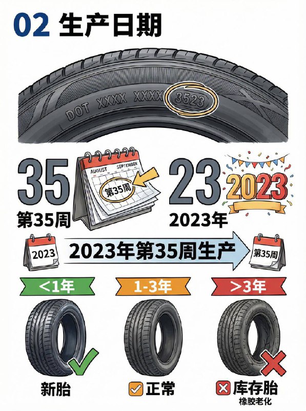 汽车小知识🔍 5分钟带你看懂轮胎“密码”1️⃣ 规格数字看到那一串类似 205/55 R16 91V 的数字了吗？205：胎宽（mm），越宽抓地力越好，但也更耗油 