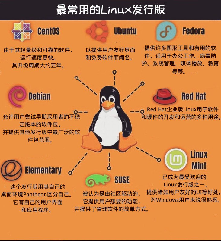 最常用的Linux发行版及其特点概览