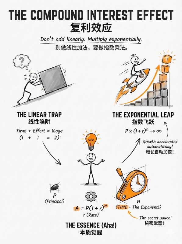 一图看懂复利效应