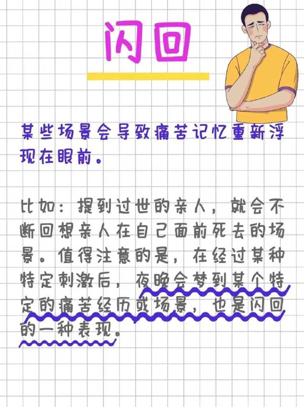 「医学科普：PTSD的4种典型表现」PTSD已被纳入职业病，PTSD是Post-traumatic stress disorder 的缩写，即“创伤后应激障碍”