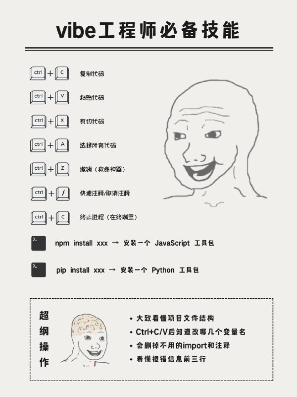 vibe “工程师” / AI编程必备技能