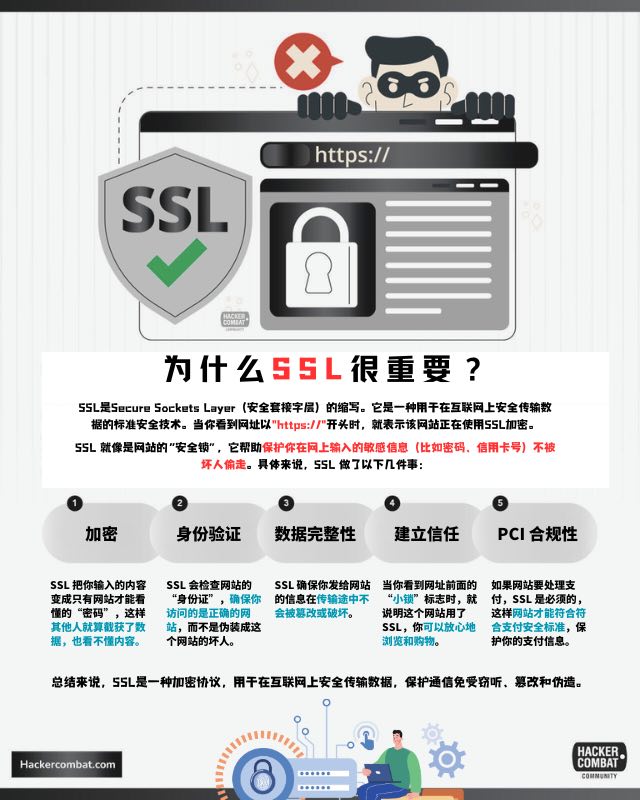 没事学点互联网小知识：为什么SSL很重要？#互联网小知识
