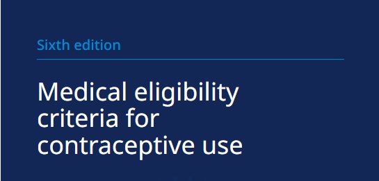 世卫组织更新避孕指南，六大关键问题获新建议世界卫生组织（WHO）近日发布了《避孕方法使用的医学适宜性标准》第六版 