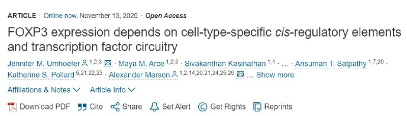 免疫细胞的“刹车”与“油门”调节性T细胞（Treg）是免疫系统的“维稳部队”，防止免疫反应过度伤及自身，而FOXP3基因则是维持其功能的“总司令”